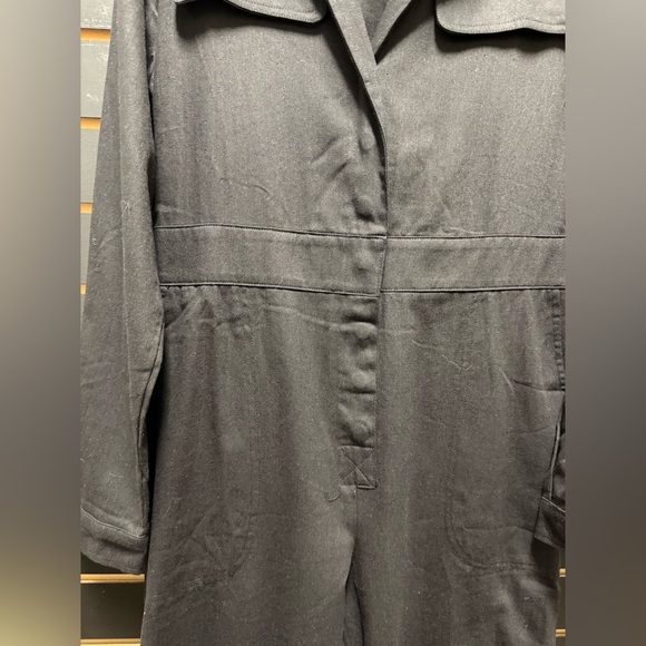 Entro Black Long Sleeve Utility Jumpsuit – Women’s Large - Picture 3 of 4